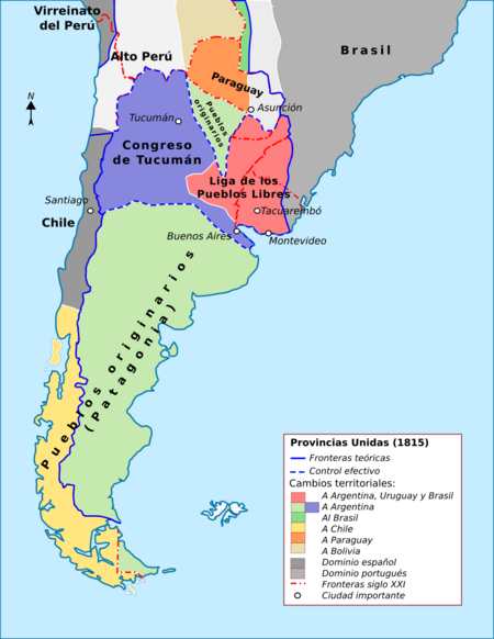 Archivo:Mapa de argentina en 1816