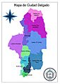 Mapa de delgado (el salvador)