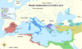 Mediterranean at 218 BC-es