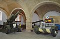 Museo de Artillería de Cartagena-T26 y mortero de 240 mm
