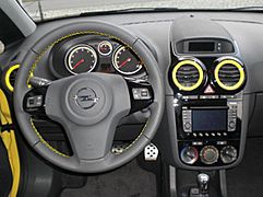 Opel Corsa D Dashboard 2012