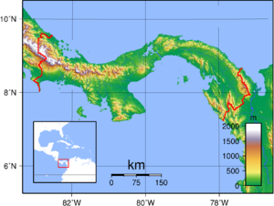 Archivo:Panama Topography