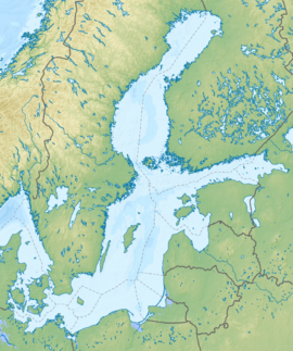 Livonia ubicada en Mar Báltico