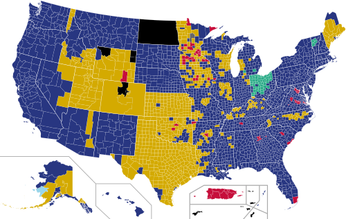 Republican Party presidential primaries results by county, 2016.svg
