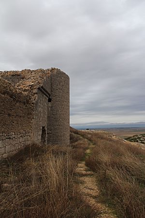 Archivo:Restos del Castillo de Torremormojón