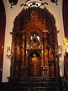 Retablo de la capilla del Cristo de la Buena Muerte. Iglesia de San Hipólito de Córdoba