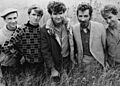 Split Enz "Time and Tide" (1982 A&M publicity photo)