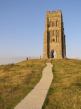 Summit of glastonbury tor.jpg
