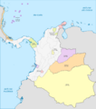 Territorios de Colombia entre 1843 y 1898
