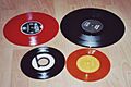 Vinyl singles various formats