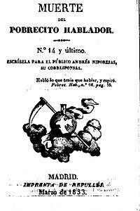 Archivo:1833-03, El Pobrecito Hablador, número 14