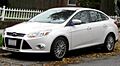 2012 Ford Focus SEL sedan -- 10-12-2011 front