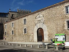 333 Edifici de les Àligues, rectorat de la Universitat de Girona, pl. Sant Domènec.JPG
