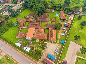 Archivo:Aerial View of Cure Children's Hospital, Mbale