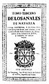 Anales del Reino de Navarra. III Neira
