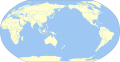 Blank map of the world (Robinson projection) (162E)