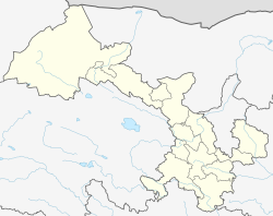 Lanzhou ubicada en Gansu