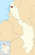 Colombia - Bolívar - Turbaco.svg
