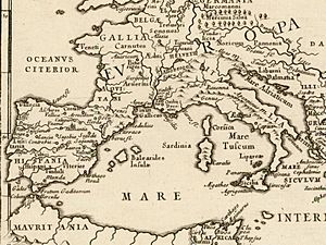 Archivo:Duval (1677), Imperii Romani Iuventus, detalle