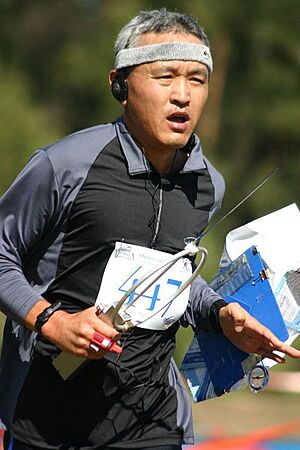Archivo:Eun Kyoung Sung from South Korea at the 2004 ARDF World Championship