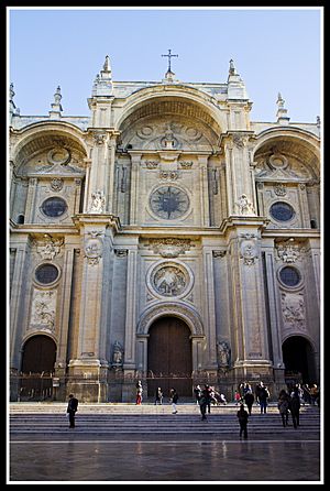 Archivo:Fachada de la Catedral de Granada
