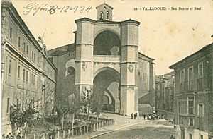 Archivo:Fundación Joaquín Díaz - Iglesia de San Benito. Fachada - Valladolid (3)