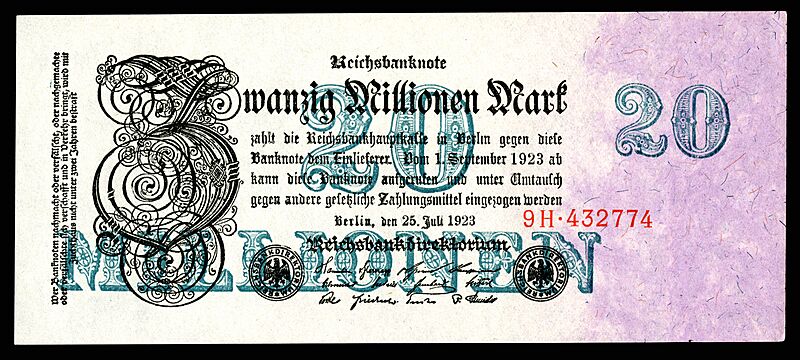 GER-97b-Reichsbanknote-20 Million Mark (1923)