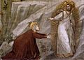 Giotto di Bondone - Scenes from the Life of Mary Magdalene - Noli me tangere (detail) - WGA09106