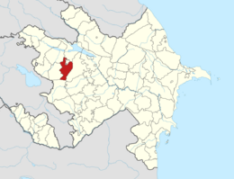 Goygol District in Azerbaijan.svg
