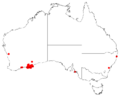 Hakea clavataDistMap23