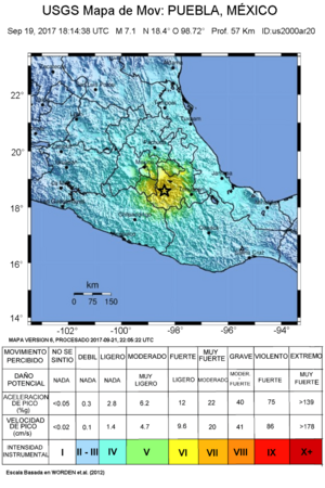 Intensidad del terremoto de Puebla, USGS.png