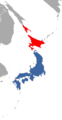 Japanese Weasel area