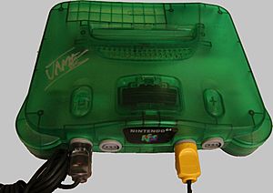 Archivo:Jungle green Nintendo 64 (10448842084)