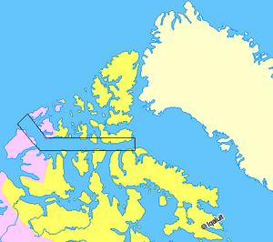 Archivo:Map indicating Parry Channel