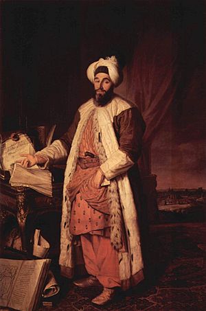 Archivo:Mehmed Said Efendi in Paris 1742