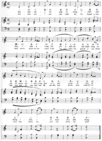 Archivo:National anthem of ROC score