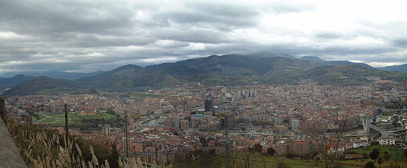 Panoramic of Bilbao