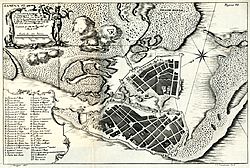 Archivo:Plano de Cartagena de las Indias (1735) - AHG