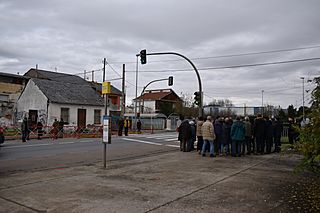 Ponferrada - casa de Jerónima Blanco, explicación Sputnik Labrego.jpg