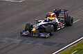 Red Bull RB5 Barcelona testing