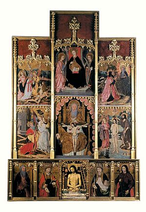 Archivo:Retaule Stma. Trinitat. Marquès. Seu de Manresa