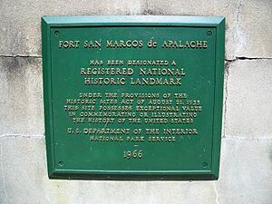 Archivo:San Marcos de Apalache SP NHL plaque01