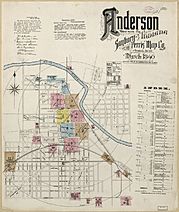 Archivo:Sanborn Fire Insurance Map from Anderson, Madison County, Indiana. LOC sanborn02251 002-1