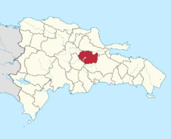 Sanchez Ramirez in Dominican Republic.svg