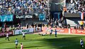 Suarez celebrating after scoring