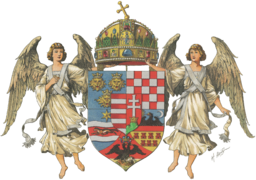 Wappen Ungarische Länder 1867 (Mittel)