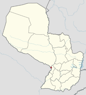 Asuncion Capital District in Paraguay.svg