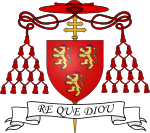 Escudo como obispo de Autum