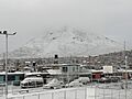 Cerro Grande nevando