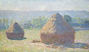 Claude Monet - Haystacks, end of Summer - Google Art Project